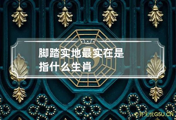 脚踏实地是代表指什么生肖，词语精选分析_中级版592.53  第1张