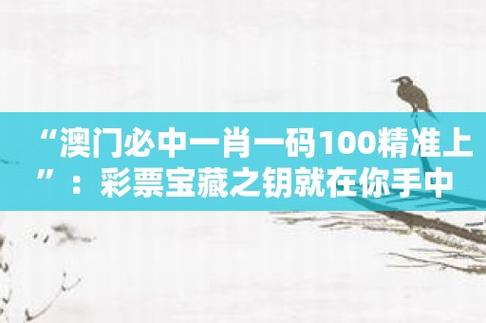 澳门一肖一码100准确安，精选解释落实一个神秘的场景_The41.59.59  第1张