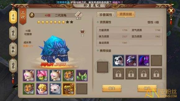 手游龙龟主什么副什么技能？龙龟伤害bug？  第3张