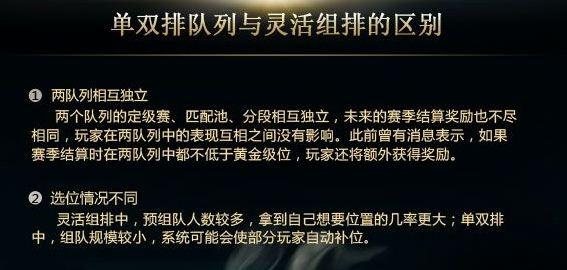 lol单双排和灵活组排哪个重要，lol单双排和灵活组排有关系吗？  第4张