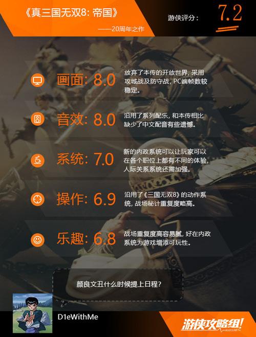 真三国无双8帝国出了吗？真三国无双8帝国是开放世界吗？  第2张