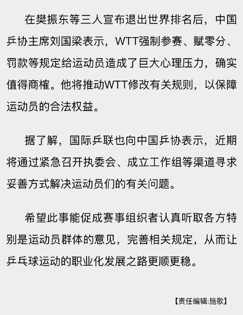 WTT违规处罚制度，重复违规罚款将翻倍的严格规定  第3张