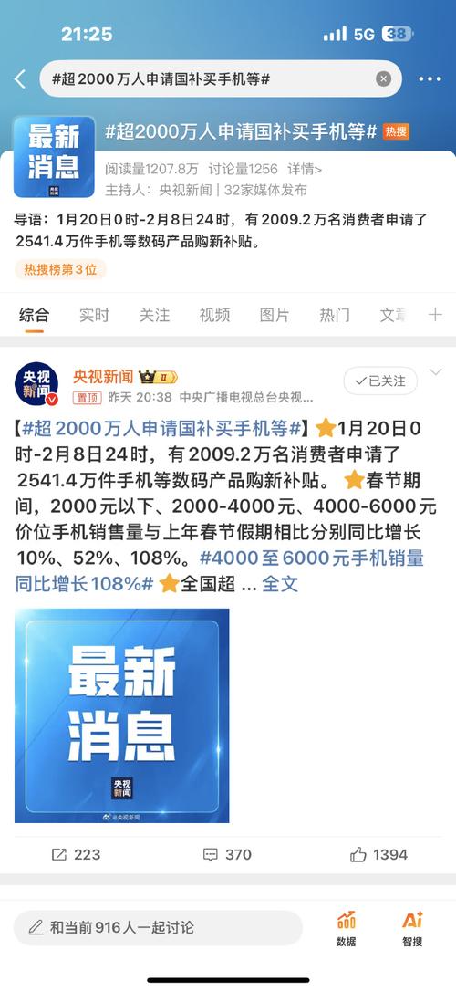 国补政策引爆消费狂潮，超2000万人抢购手机  第1张